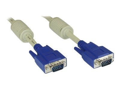 INLINE S-VGA Kabel 15pol HD Stecker / Stecker beige 1m