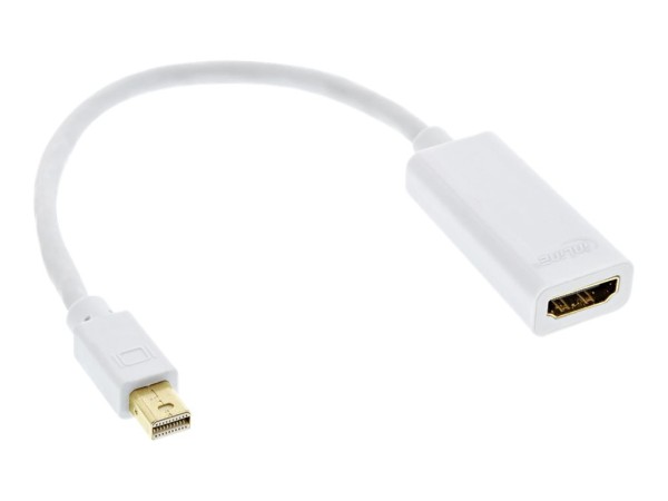 INLINE Highspeed Video- / Audio-Adapter - DisplayPort / HDMI - Mini DisplayPort