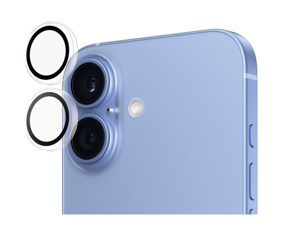PANZERGLASS Hoops Transparent Kameraschutz iPhone 16/16 Plus