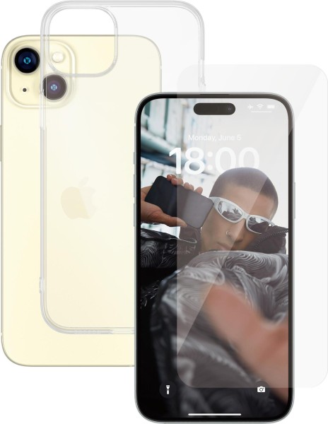 PANZERGLASS SAFE. 2-in-1 Pack iPhone 15 Plus (SAFE95578)