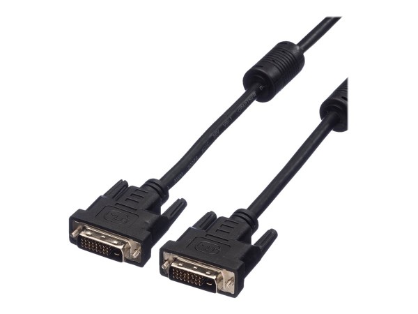 VALUE Monitorkabel DVI, DVI ST-ST (24+1) dual link 3,0m