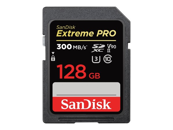 SANDISK Extreme Pro SDHC UHS-II 128GB V90