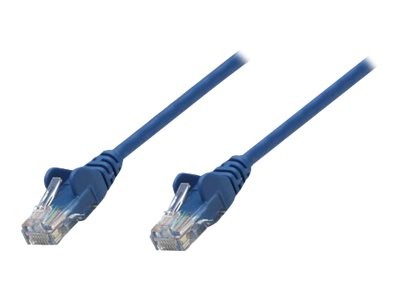 INTELLINET Kabel INTELLINET Netzwerkkabel, Cat6 zertifiziert, CU, S/FTP, LSOH, 0,25 m, [bu]