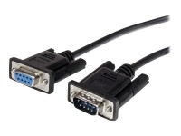 STARTECH.COM 1m DB9 Seriell RS232 Verlängerungskabel - RS 232 DB-9 Kabel Verlängerung- DB 9 (Stecker