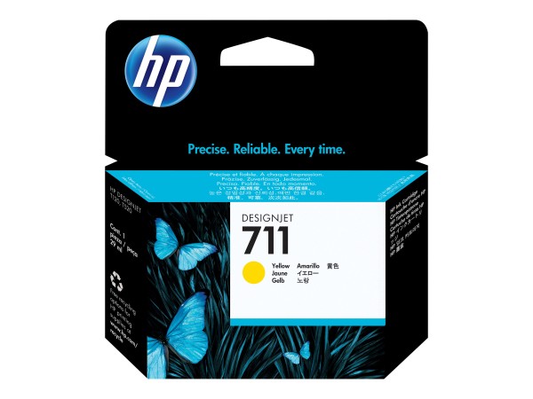 HP 711 Gelb Tintenpatrone