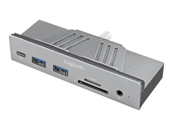 LOGILINK USB-C HUB für iMac Pro Aluminium, USB 3.2 Gen 1x1