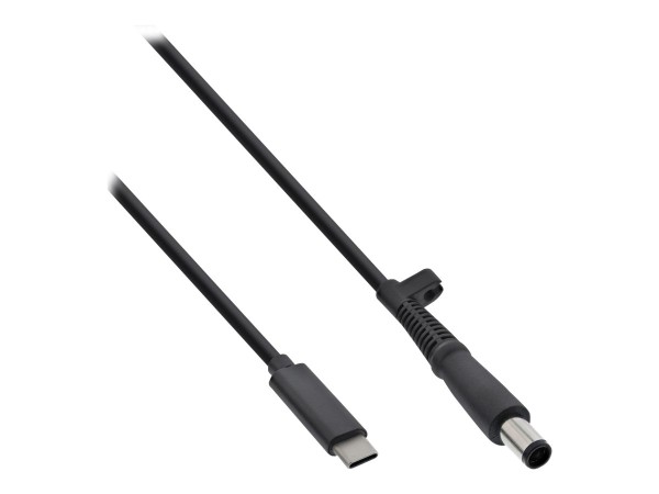 INTOS ELECTRONIC InLine - Stromkabel - USB-C (M) bis Gleichstromstecker 0,6/5,0/7,4 mm (M) - DC 18 3