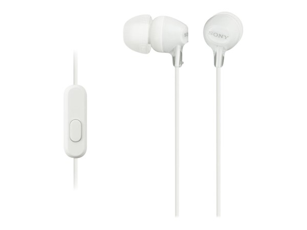 SONY MDR-EX15APW In-Ohr-Kopfhörer, weiss