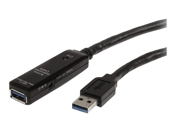 STARTECH.COM 5 m aktives USB 3.0 Verlängerungskabel - Stecker/Buchse - USB 3.0 SuperSpeed Kabel Verl