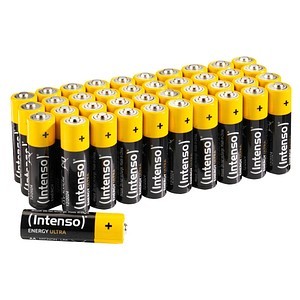 INTENSO 7501520 - Energy Ultra Alkaline Batterie AA Mignon 40er-Pack - Batterie (7501520)
