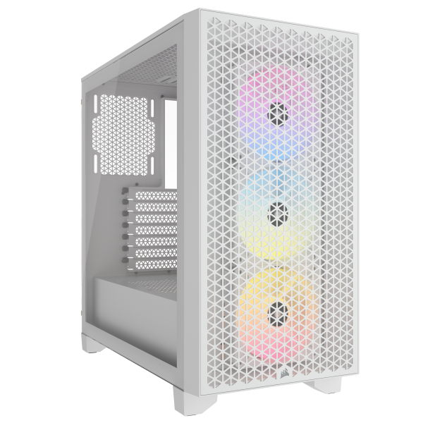 CORSAIR 3000D RGB AIRFLOW weiß