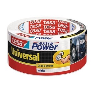 TESA extra Power Universal 25m 50mm weiß