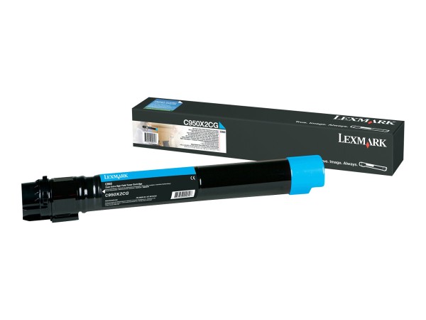 LEXMARK Besonders hohe Ergiebigkeit Cyan Tonerpatrone LCCP, LRP