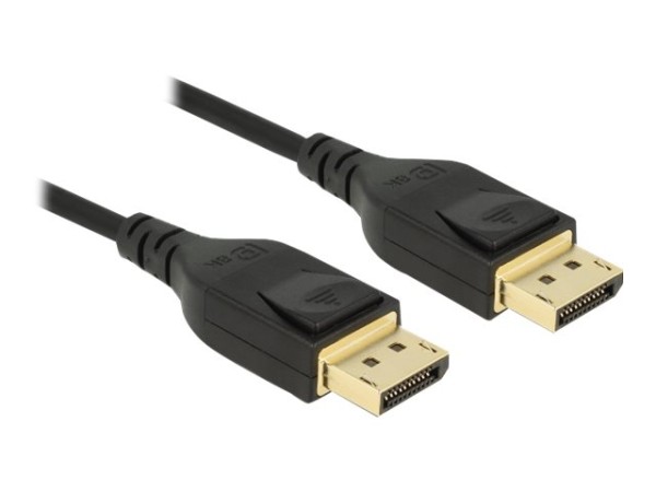 DELOCK DisplayPort Kabel 8K 60 Hz 2 m DP 8K zertifiziert