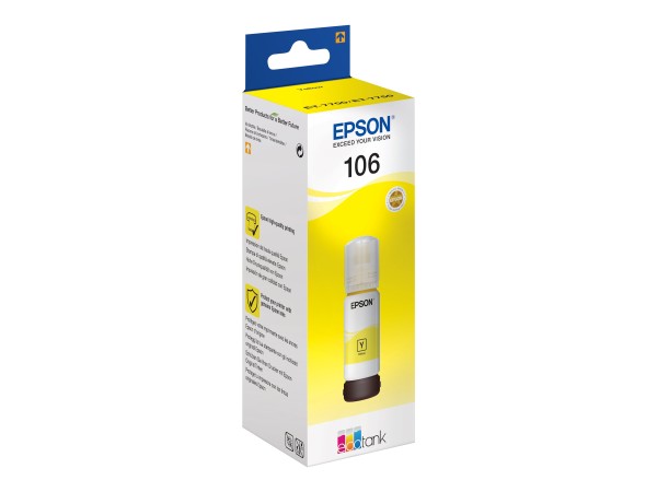 EPSON 106 Gelb Tintenbehälter