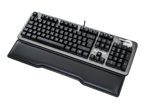 QPAD Gaming Tastatur Pro MK95 schwarz mit RGB DE