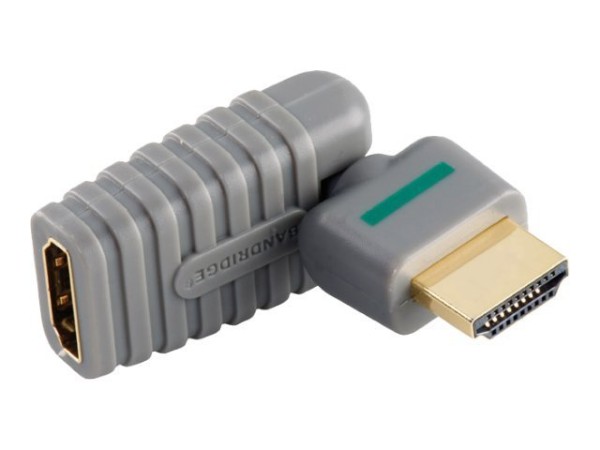 BANDRIDGE Drehbarer High-Speed-HDMI®-Adapter mit Ethernet - Stellt einen um 360 Grad drehbaren Ansch