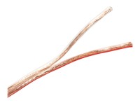 LOGILINK Lautsprecherkabel, 2x2.50 mm2,  10 m transparent