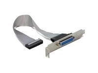 DELOCK Slotblech - Parallel Port 25pol/26p int.