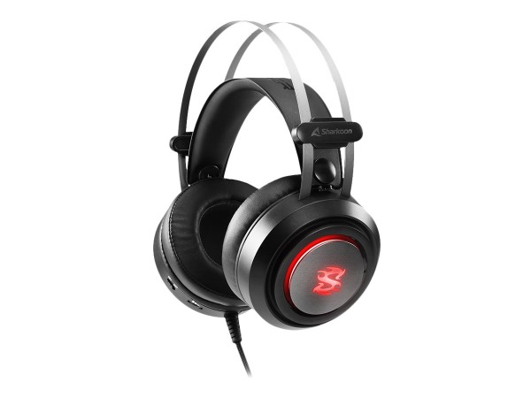 SHARKOON SKILLER SGH30 - Headset - ohrumschließend - kabelgebunden - USB