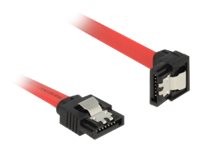 SATA-Kabel Delock SATA III -> SATA down St/St 0.50m rot Clip