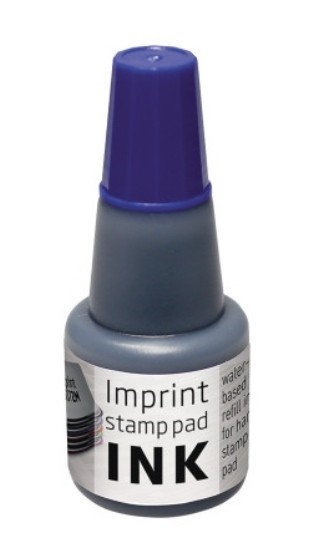 TRODAT Stempelfarbe Imprint stamp pad INK Blau 24 ml