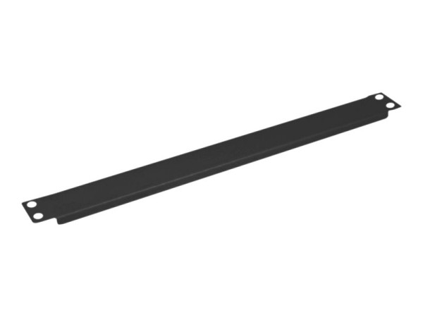 VALUE 19" Blank Panel 1U. Metal. Black (26.99.0298)