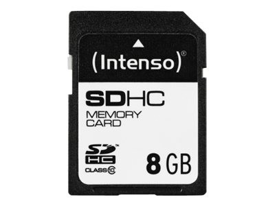 INTENSO Secure Digital Cards SD Class 10 8GB