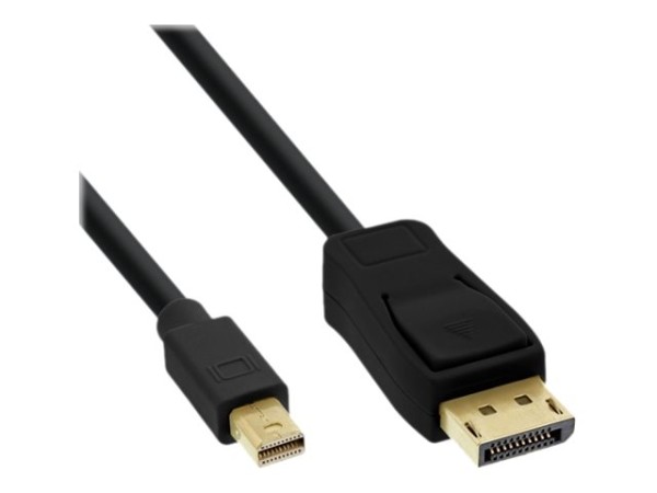 INLINE Mini DisplayPort OUT zu DisplayPort IN Kabel schwarz 2m