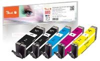 PEACH Patrone Canon Nr.580XL/581XL,PEA,Multi-Pack,REM,FW kom