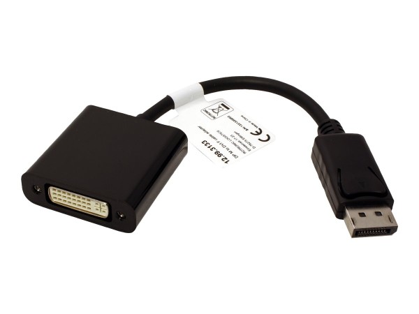 VALUE DisplayPort-DVI Adapter, DP Stecker-DVI Buchse