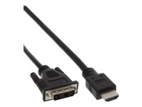 InLine® HDMI-DVI Adapterkabel, HDMI Stecker auf DVI 18+1 Stecker, 1,5m