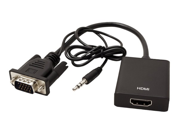 VALUE Adapterkabel VGA Audio HDMI