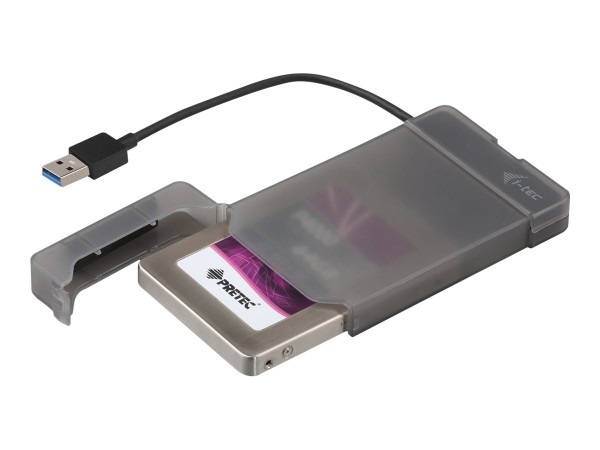 I-TEC USB 3.0 Advance MySafe Easy Gehaeuse 6,4cm 2,5Zoll Festplattengehaeuse fuer SATA HDD Festplatt