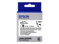 EPSON TAPE - LK4WBA5 HST BLK/