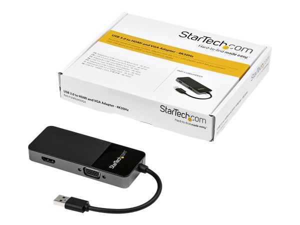 STARTECH.COM USB 3.0 TO HDMI VGA ADAPTER