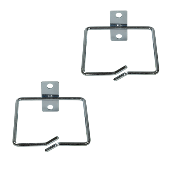 LOGILINK 19" Cable management ring 80 x 80 mm, steel, 2 pcs.