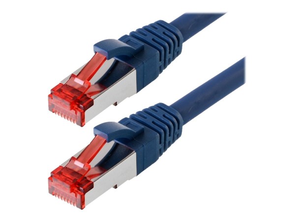 HERWECK helos Patchkabel S/FTP (PIMF) CAT 6 blau 1m