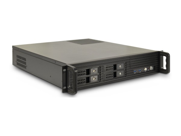 INTERTECH 48.3cm IPC 2U-2504 2HE STORAGE o.PSU