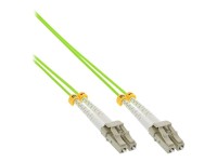 INLINE LWL Duplex Kabel, LC/LC, 50/125µm, OM5, 2m