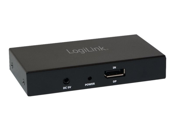 LOGILINK CV0093 4K Displayport 1.2 Splitter 1x DP / 2xHDMI