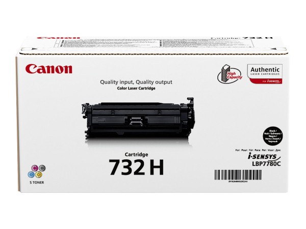 CANON 732 BK H Schwarz Tonerpatrone