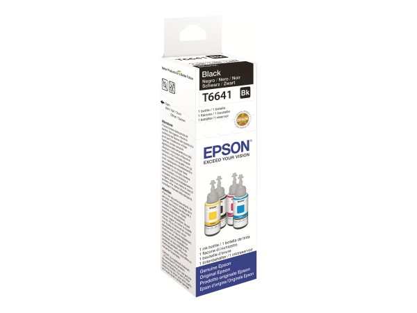 EPSON T6641 Schwarz Nachfülltinte