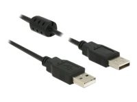 DELOCK Kabel USB 2.0 Typ-A Stecker > USB 2.0 Typ-A Stecker 1,0 m schwarz