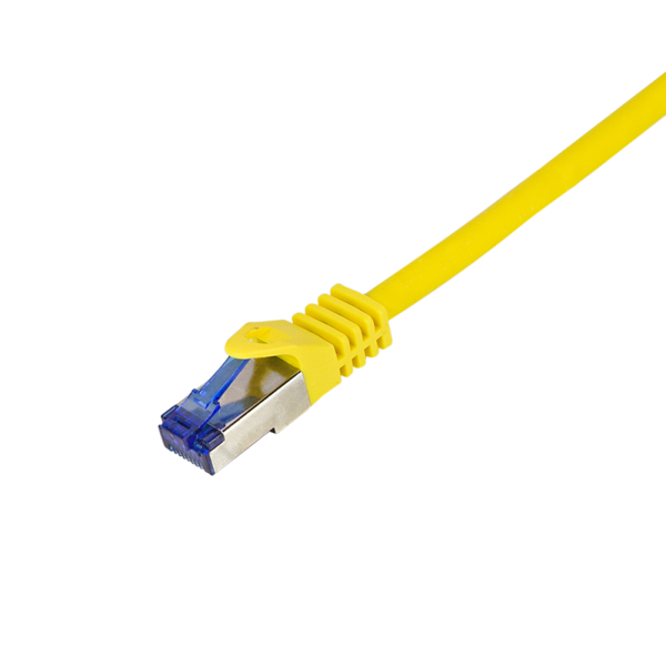 LOGILINK C6A087S RJ45 CAT 6a S/FTP 7.5 m Gelb 1 St.