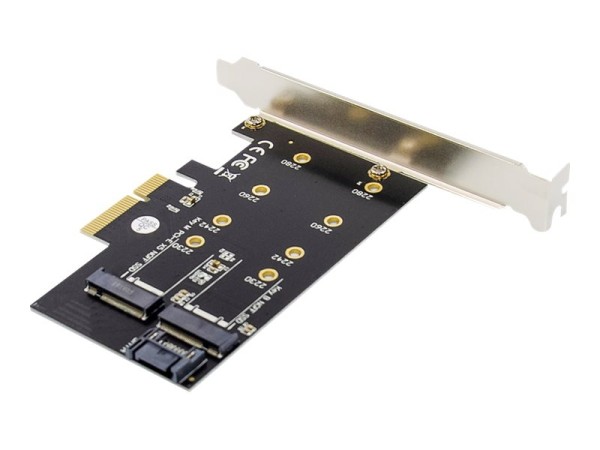 DIGITUS M.2 NGFF/NVMe SSD PCI Express 3.0 (x4) Add-On Karte