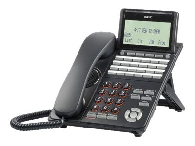 NEC SV9100 Systemtelefon DTK-12D-1P(BK)TEL, Dig. Komfortelefon DT530 mit 12 prog. Tasten (sw), für S