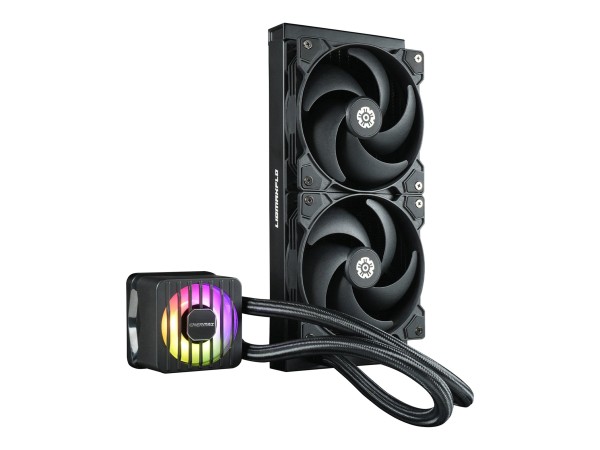 ENERMAX LIQMAXFLO SR 240mm CPU AIO Flüssigkeitskühler - Xtreme Doppelkammer PWM (ELC-LMF240-SF)