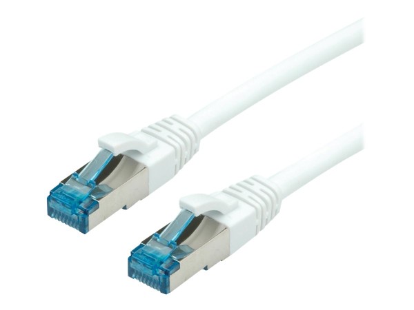 VALUE S/FTP Patchkabel Kat6A weiss 0.3m - PIMF - SFTP (21.99.1974)