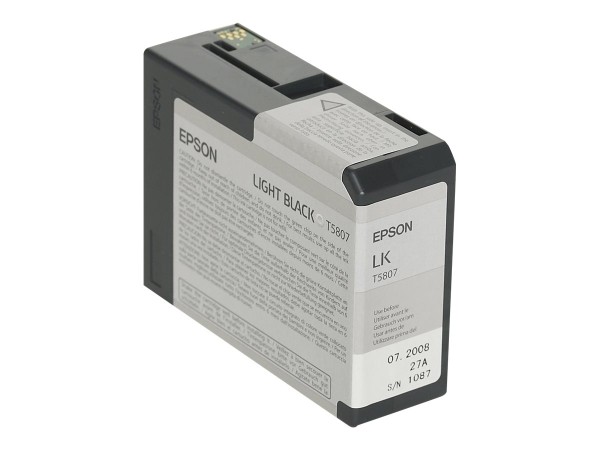 EPSON T5807 Schwarz Tintenpatrone